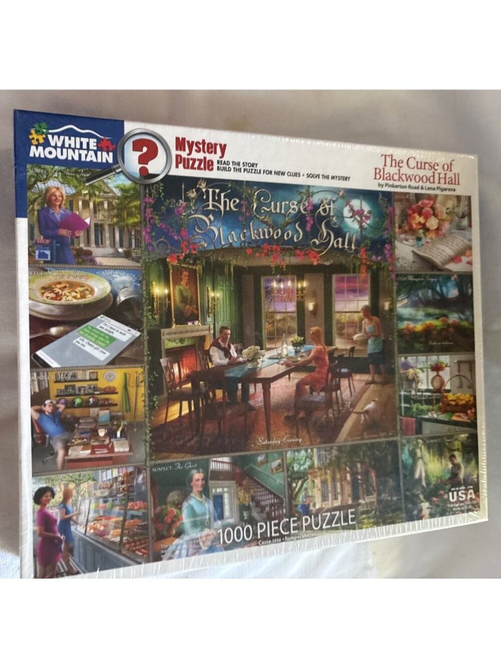 The Curse Of Blackwood Hall Mystery Jigsaw Puzzle 1000 Pieces By White Mountain